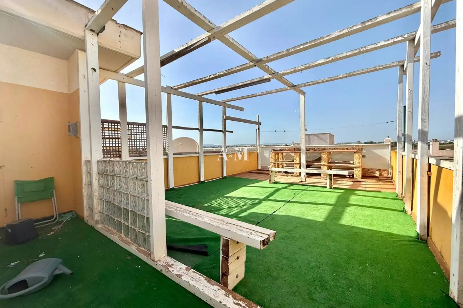 Terrasse von Wohnung zur Miete in San Javier mit Heizung, Terrasse und Schwimmbad