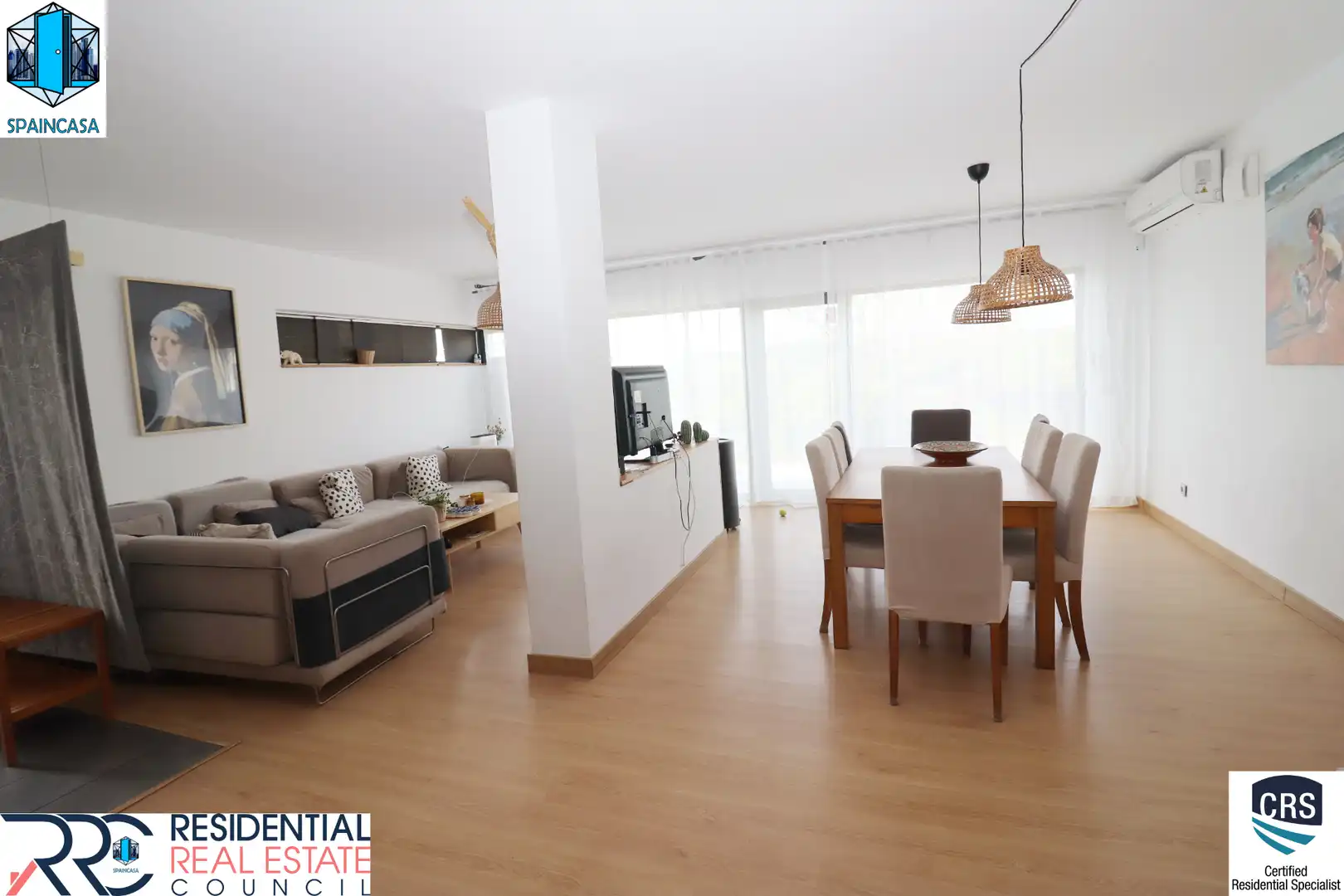 Sala de estar de Casa o chalet en venta en Aljaraque con Aire acondicionado, Balcón y Alarma