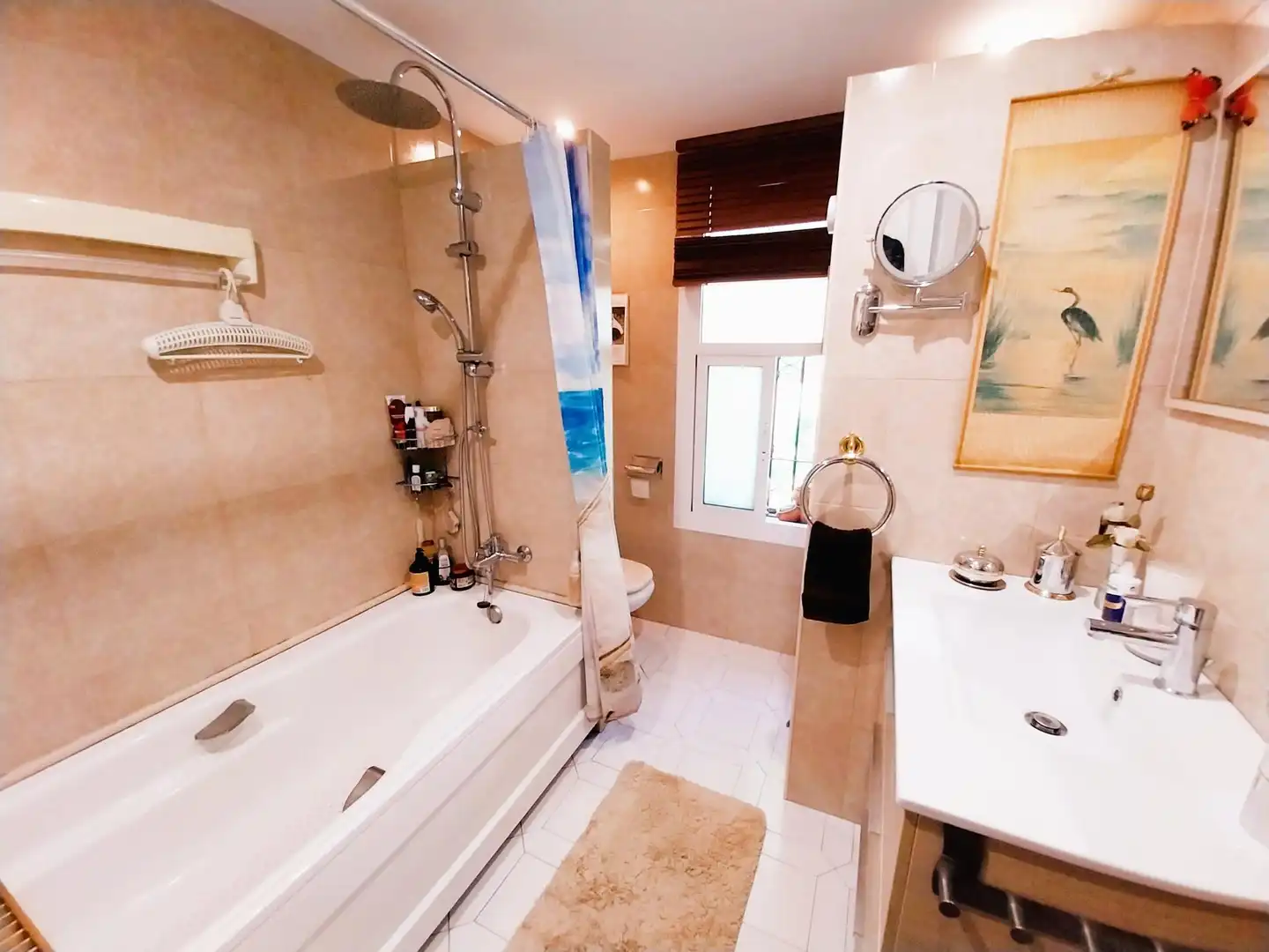 Badezimmer von Wohnung zum Verkauf in Mijas mit Klimaanlage, Privatgarten und Terrasse