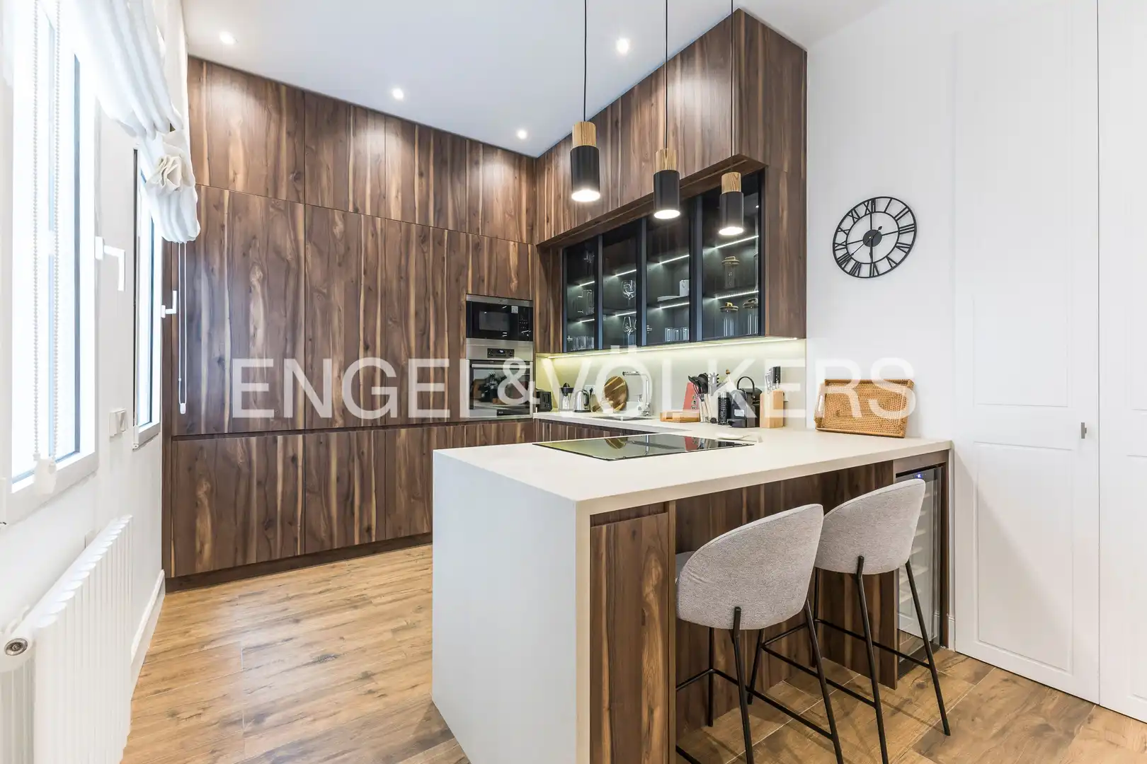 Küche von Wohnung zum Verkauf in Madrid mit Klimaanlage, Heizung und Terrasse