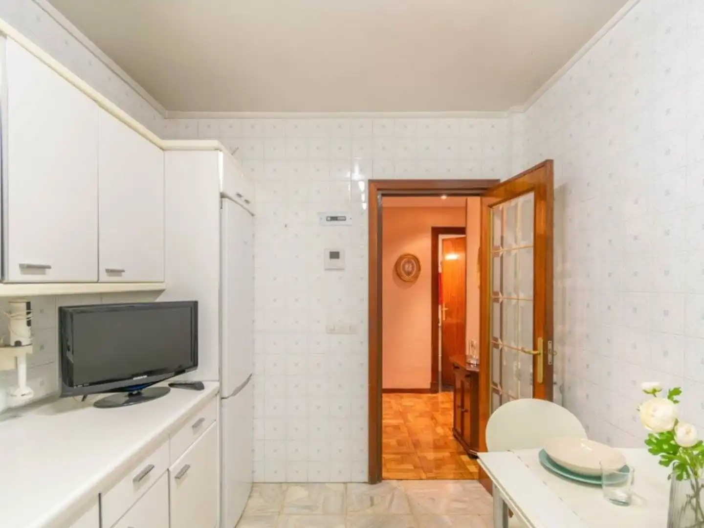Kitchen of Flat for sale in  Pamplona / Iruña  with Heating and Storage room