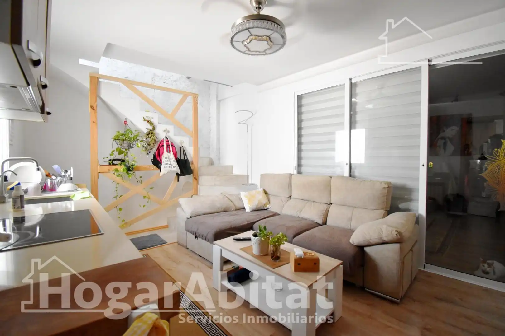 Sala d'estar de Casa o xalet en venda en Beniarjó amb Aire condicionat, Calefacció i Terrassa