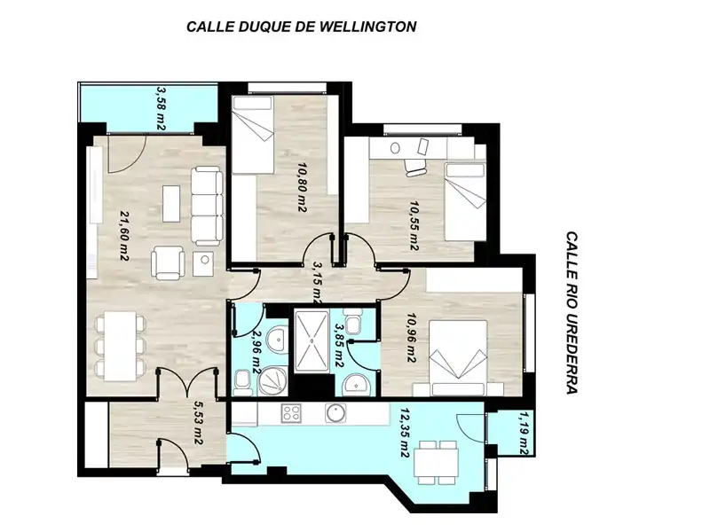 Flat for sale in Vitoria - Gasteiz  with Heating, Parquet flooring and Terrace