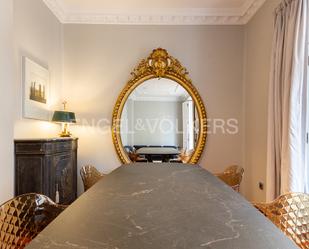 Dining room of Apartment to rent in  Valencia Capital  with Air Conditioner, Heating and Parquet flooring