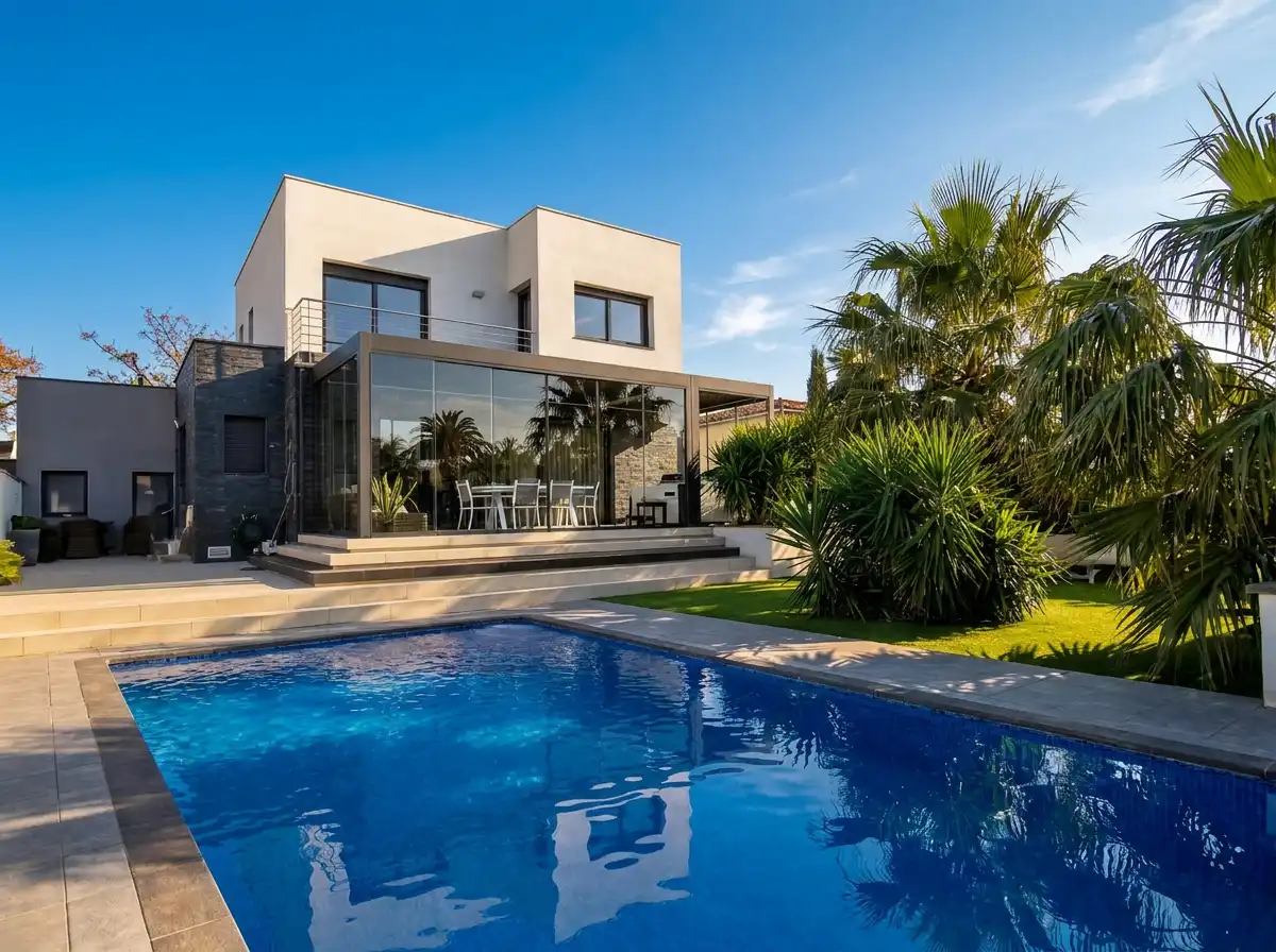 Piscina de Casa o chalet en venta en Empuriabrava con Aire acondicionado, Calefacción y Jardín privado