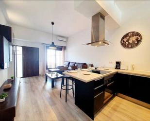 Kitchen of Single-family semi-detached to rent in Benalmádena  with Air Conditioner, Terrace and Balcony