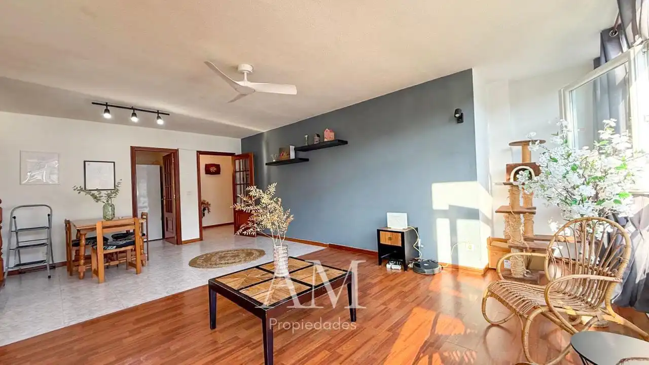Sala d'estar de Dúplex en venda en Nigrán amb Terrassa, Traster i Moblat