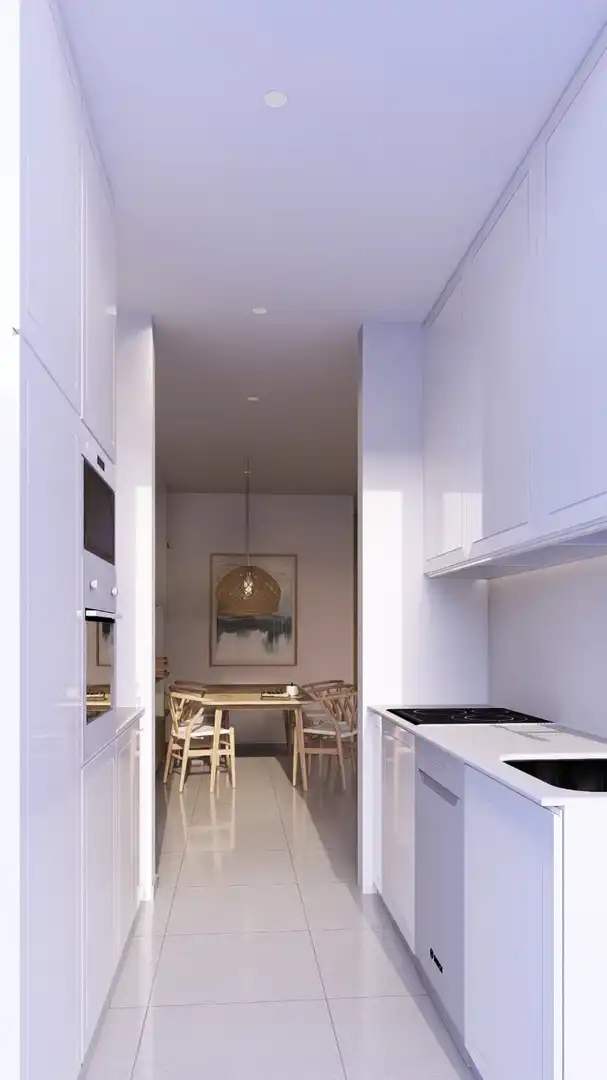 Cuina de Apartament en venda en Jávea / Xàbia amb Aire condicionat, Terrassa i Traster