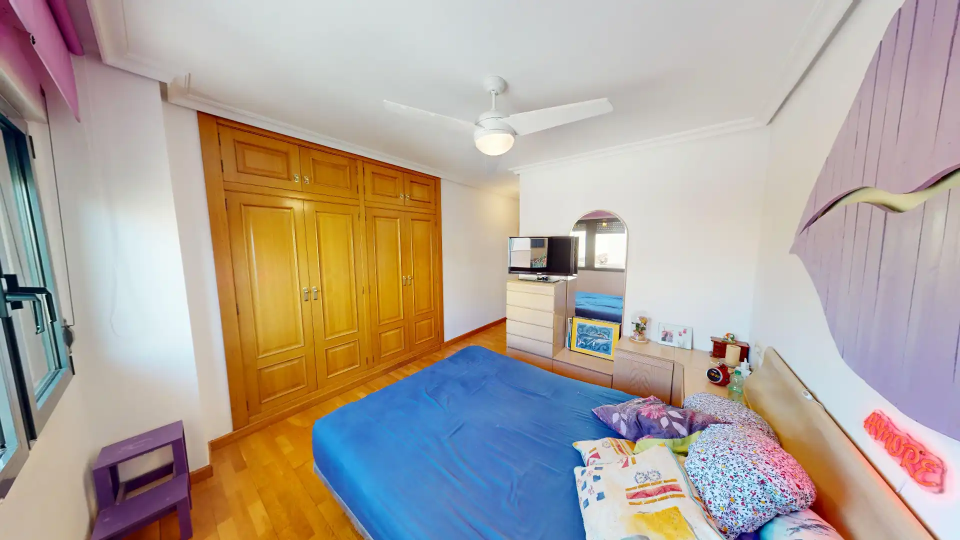 Habitación de Casa adosada en venta en Albacete con Aire acondicionado, Calefacción y Parquet