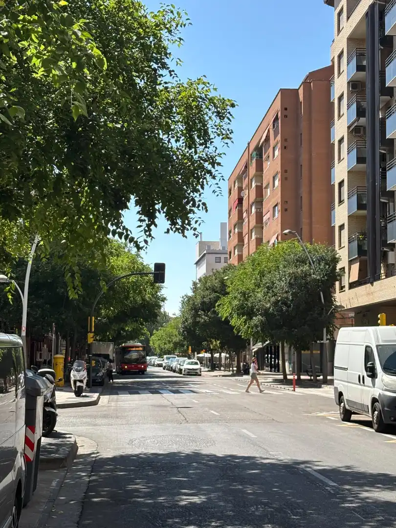 Vista exterior de Piso en venta en Zaragoza con Aire acondicionado, Calefacción y Amueblado