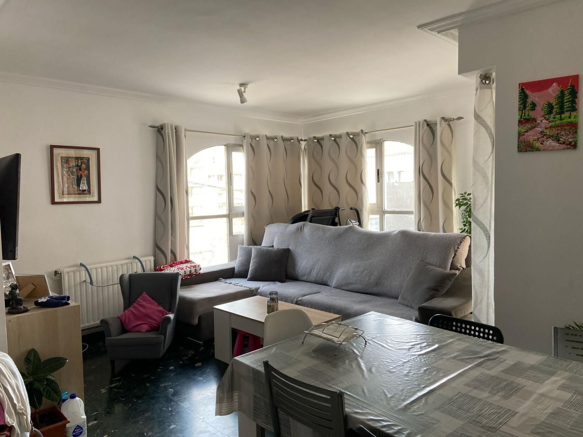 Sala d'estar de Pis en venda en Alcoy / Alcoi amb Calefacció i Terrassa