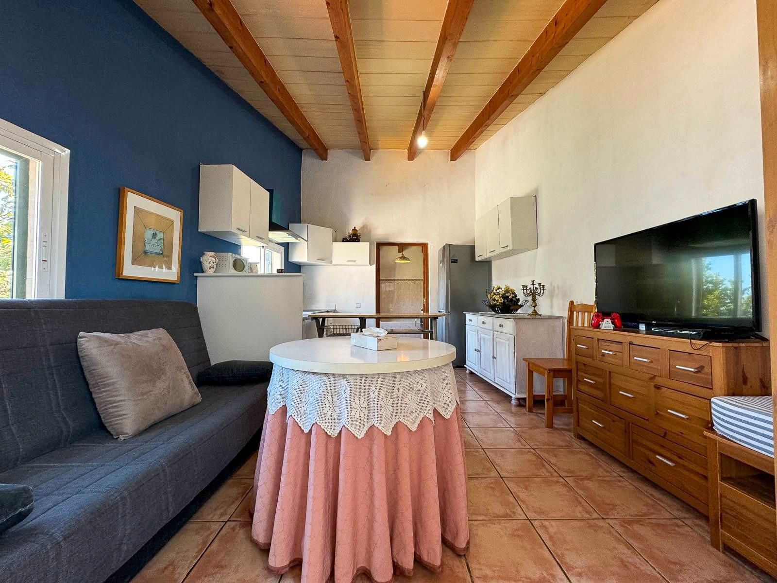 Kitchen of Flat for sale in Selva  with Air Conditioner, Terrace and Furnished