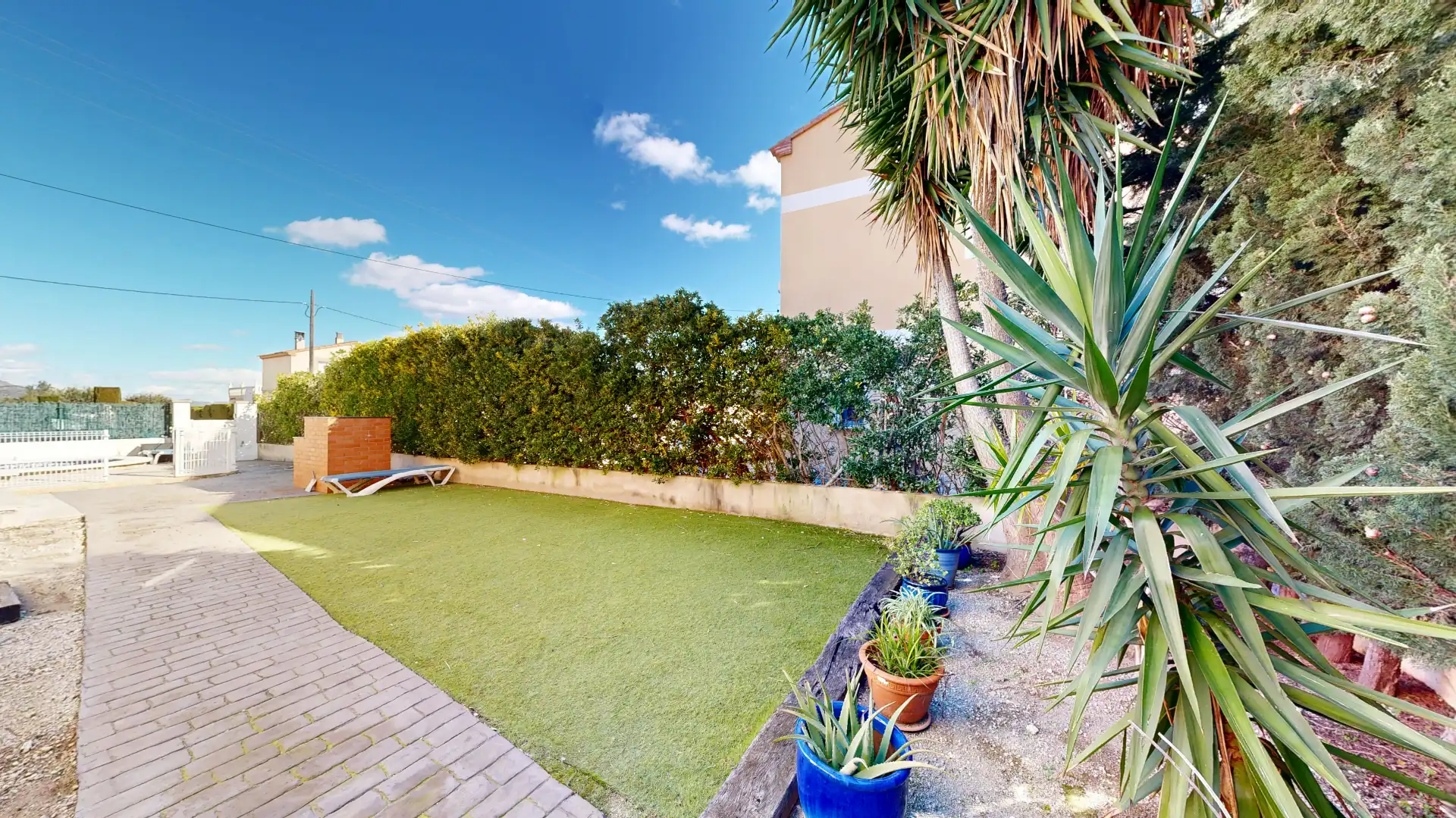 Terraza de Casa adosada en venta en L'Ametlla de Mar  con Aire acondicionado, Jardín privado y Terraza