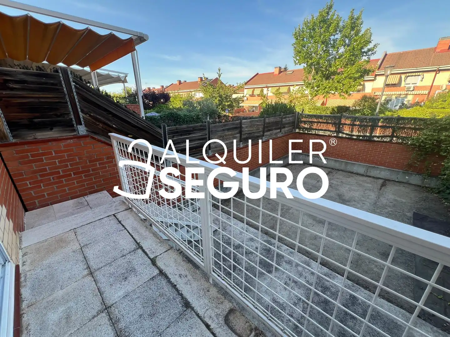 Balcony of Houses for rent in Tres Cantos  with Heating, Storage room and Swimming Pool