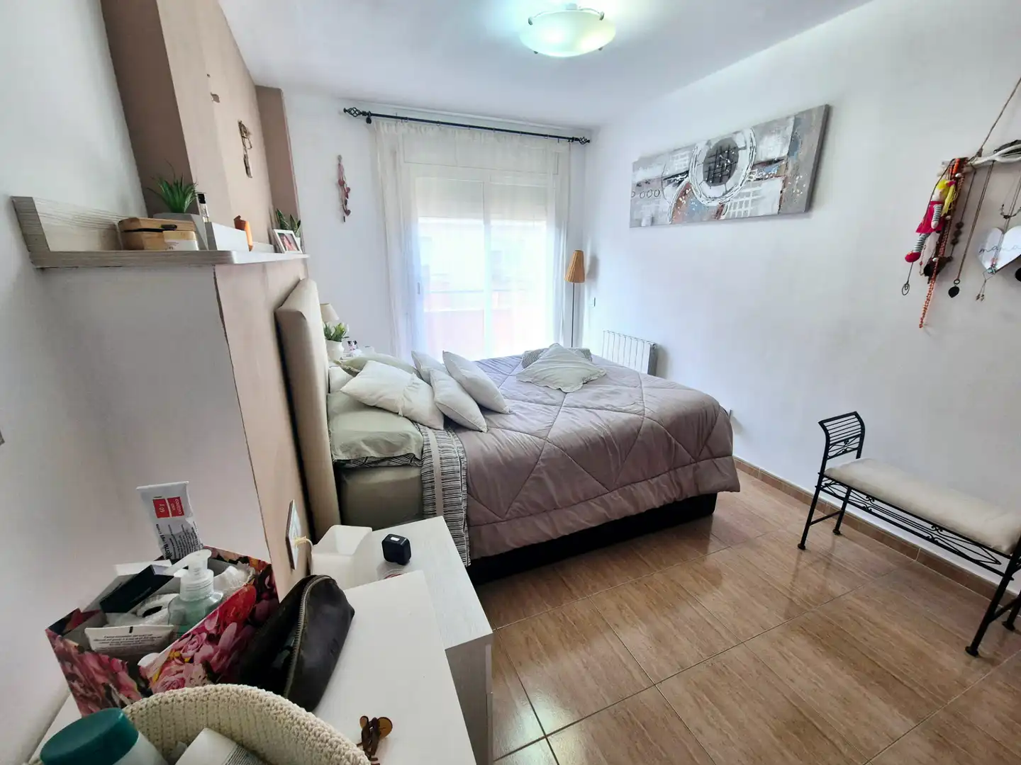Habitación de Casa adosada en venta en Malgrat de Mar con Aire acondicionado, Calefacción y Jardín privado