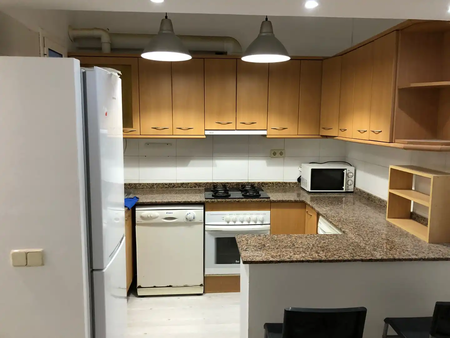 Cocina de Piso en venta en Barcelona con Aire acondicionado y Horno