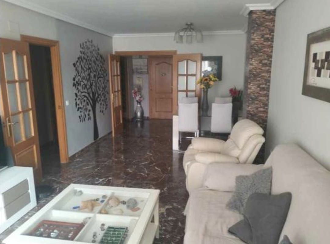 Sala d'estar de Pis en venda en  Valencia Capital amb Aire condicionat, Moblat i Forn