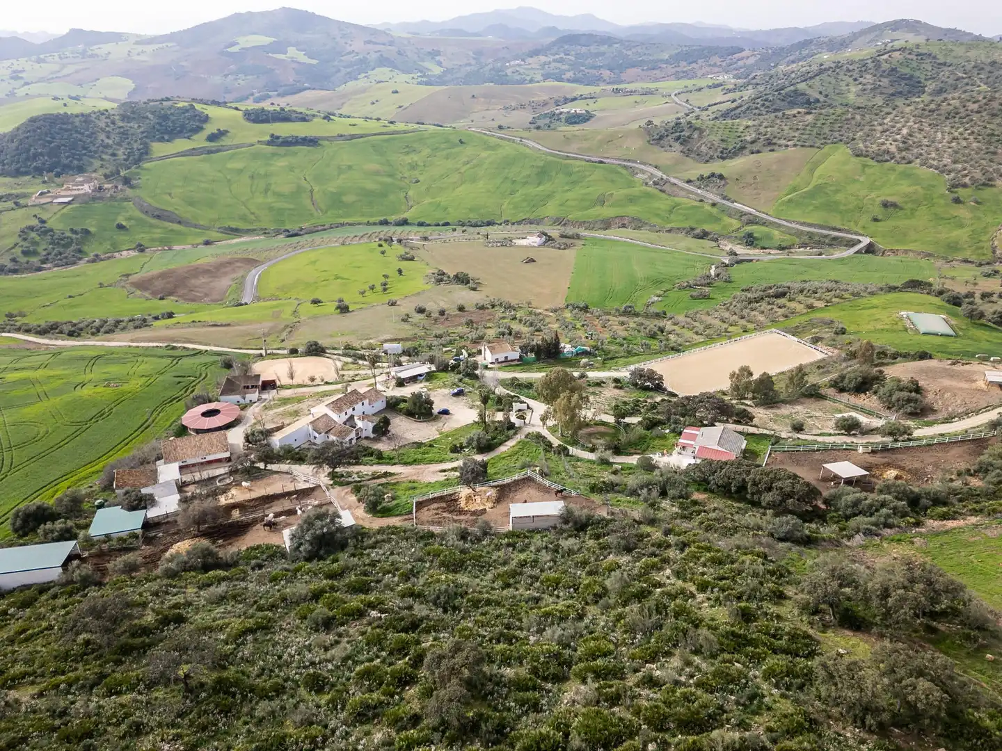 Vista exterior de Finca rústica en venta en Villanueva de la Concepción con Terraza, Piscina y Amueblado