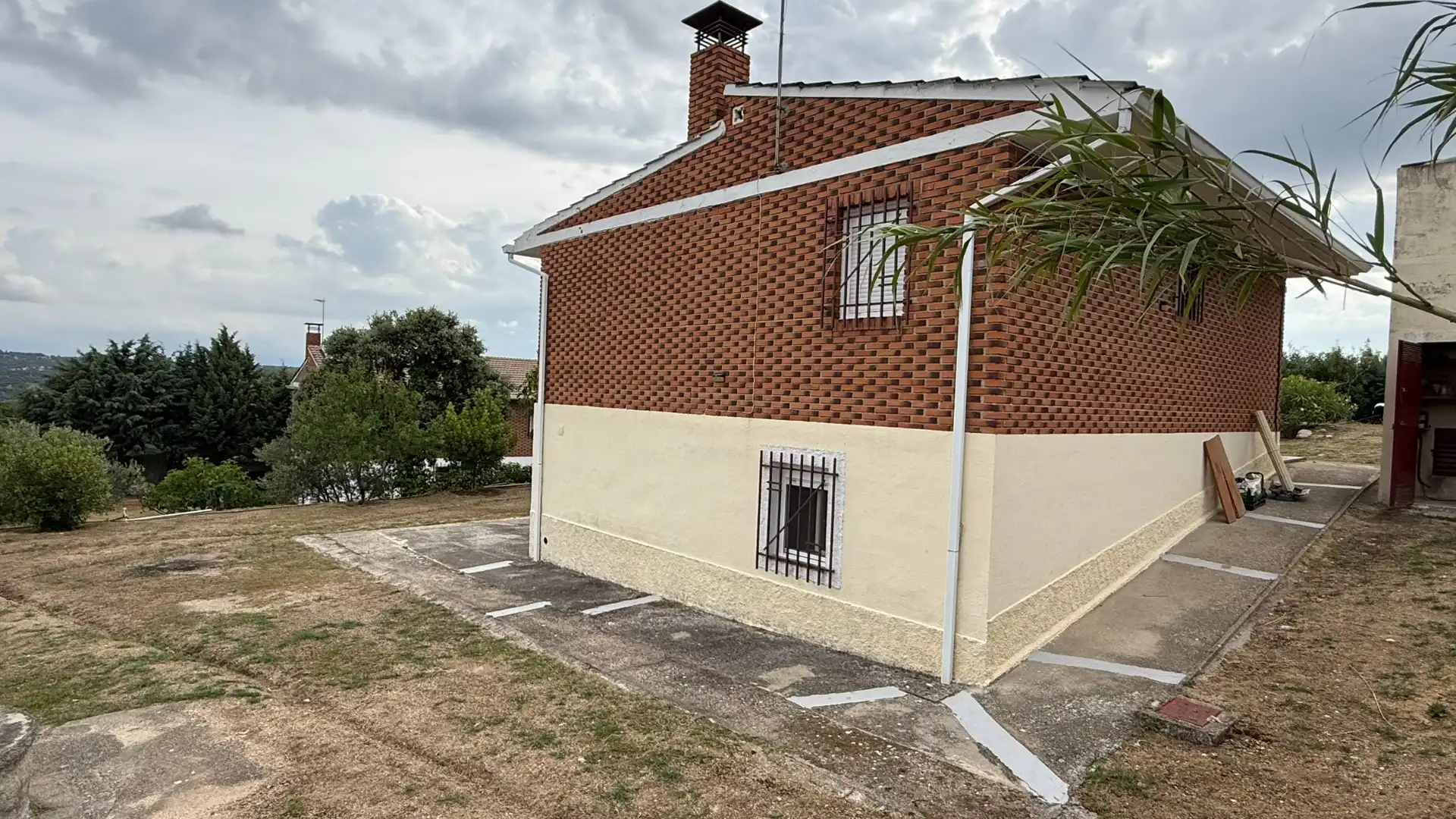 Vista exterior de Casa o chalet en venta en Aldea del Fresno con Terraza, Horno y Lavadora