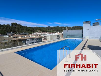 Swimming pool of Flat for sale in Arenys de Mar  with Air Conditioner and Terrace