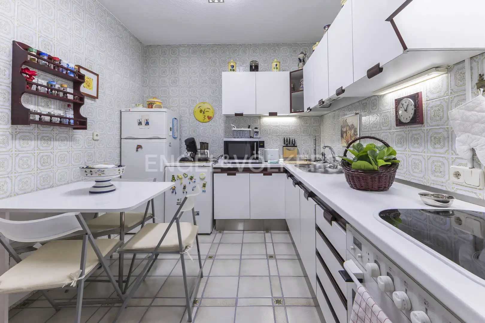 Cocina de Piso en venta en Madrid con Calefacción, Parquet y Terraza