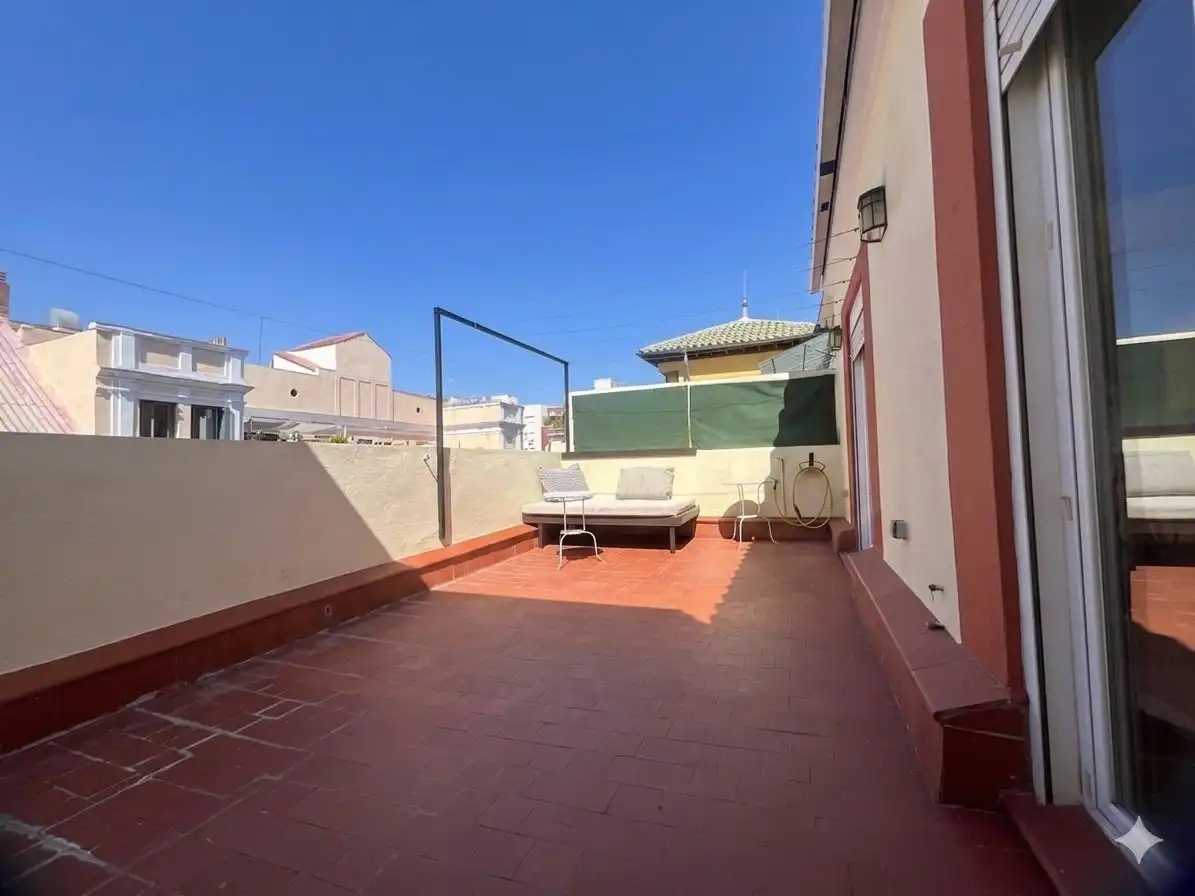 Terrasse von Dachboden zur Miete in Madrid mit Klimaanlage, Heizung und Terrasse