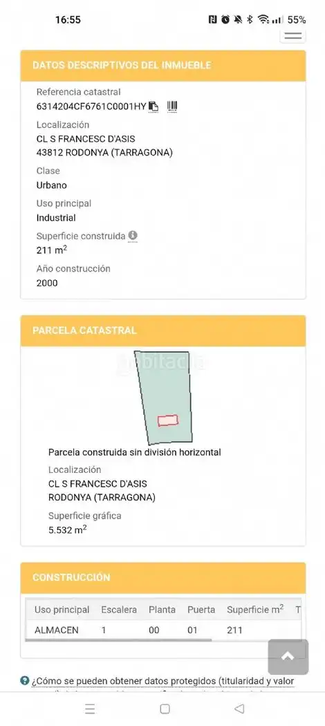 Wohnbaugrundstück zum Verkauf in Carrer de Sant Francesc d'Assís 4