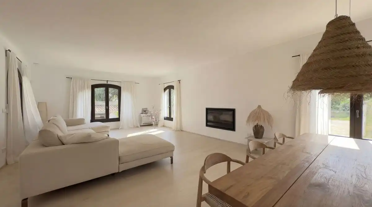 Sala d'estar de Finca rústica en venda en Alhaurín El Grande amb Aire condicionat, Jardí privat i Terrassa