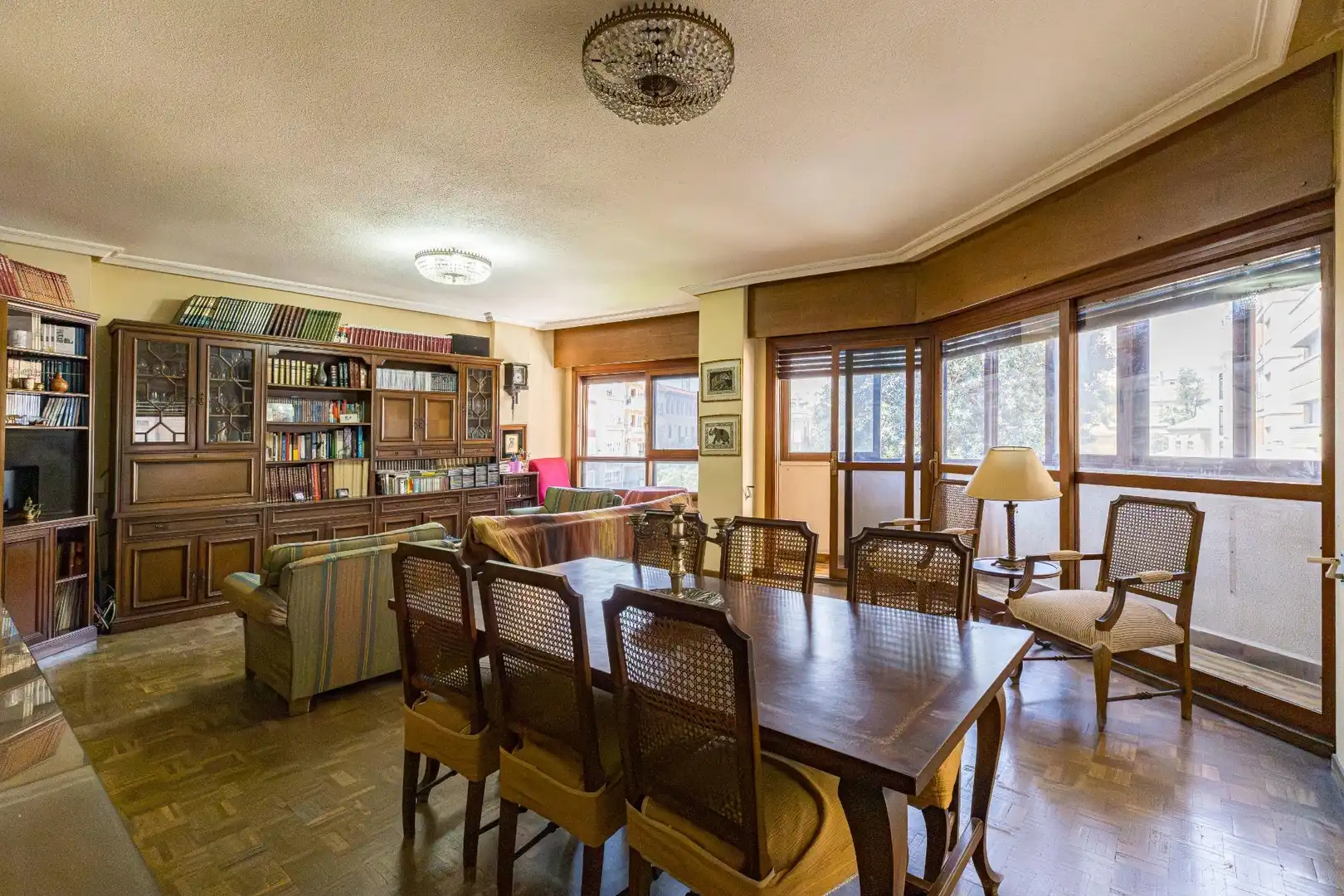 Comedor de Piso en venta en Murcia con Aire acondicionado, Parquet y Trastero