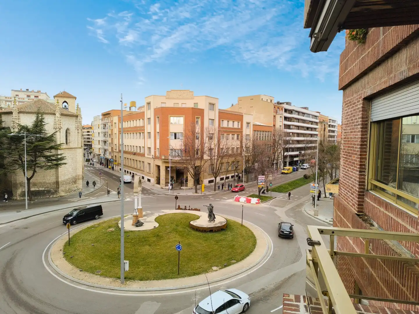 Vista exterior de Piso en venta en Palencia con Calefacción, Parquet y Terraza