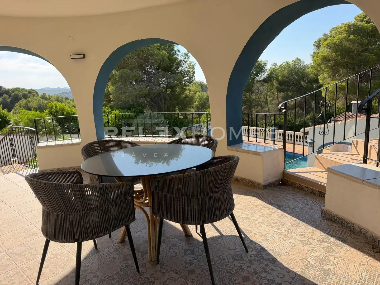 Terrassa de Casa o xalet en venda en Jávea / Xàbia