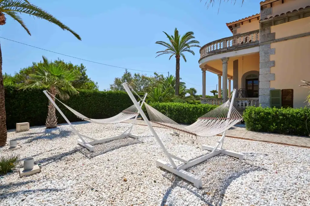 Jardí de Casa o xalet de lloguer en Capdepera amb Aire condicionat, Terrassa i Moblat