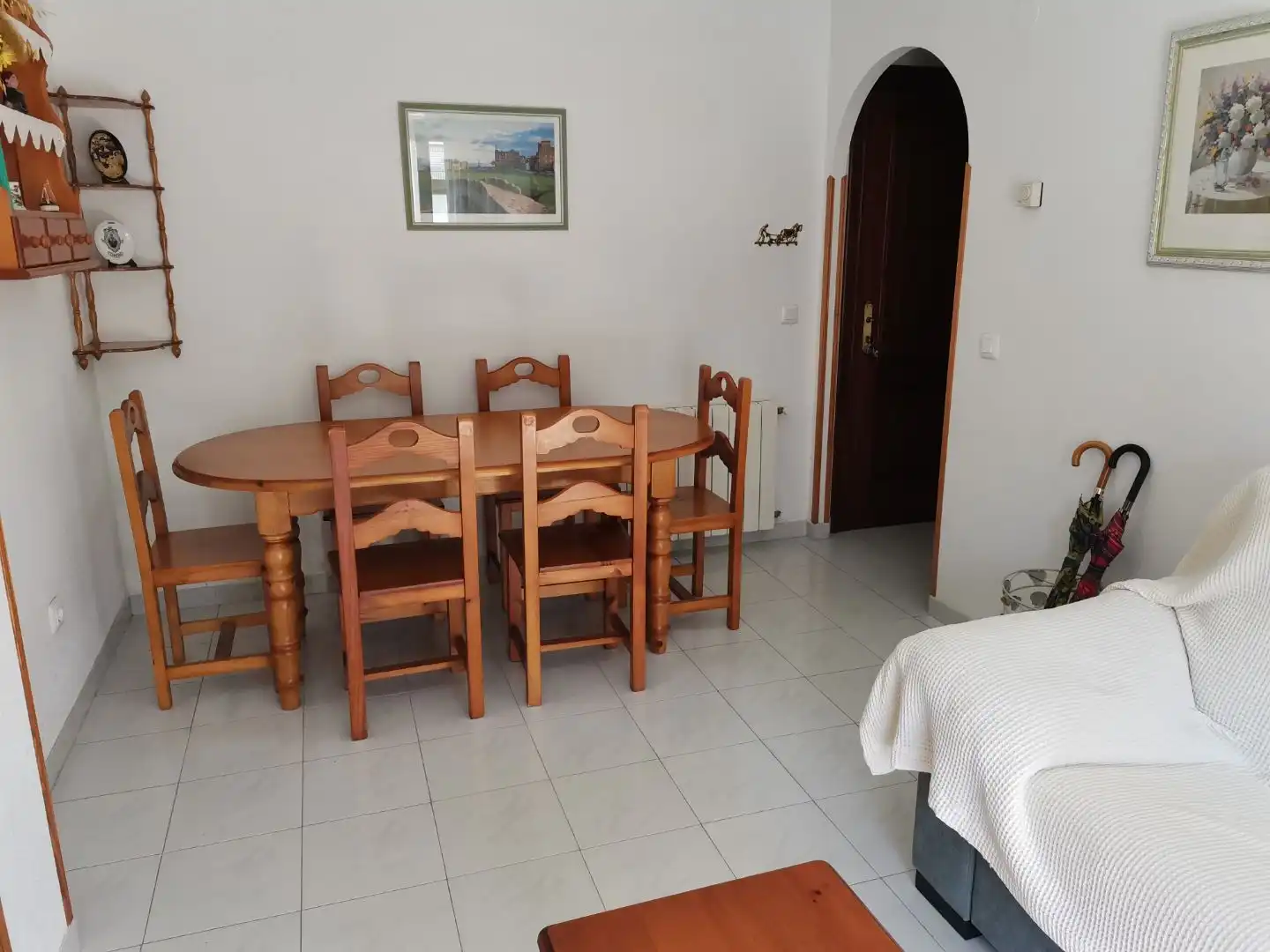 Esszimmer von Wohnung zur Miete in Noja mit Heizung, Privatgarten und Terrasse