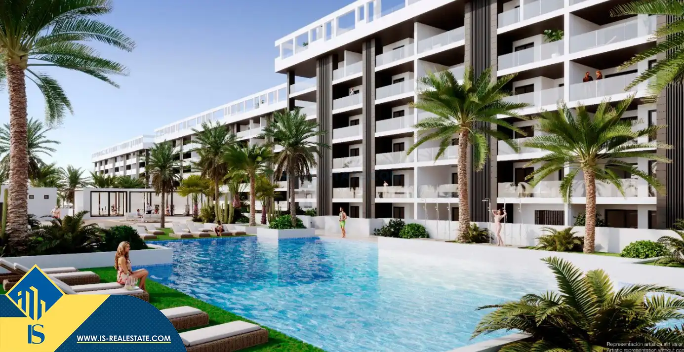 Apartamento con piscina en venta en Nueva Torrevieja - Aguas Nuevas, imagen 2