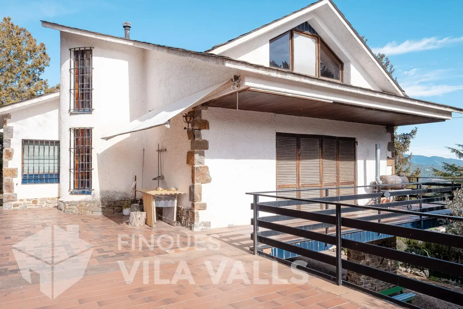 Vista exterior de Casa o chalet en venta en Bigues i Riells del Fai con Jardín privado, Terraza y Trastero