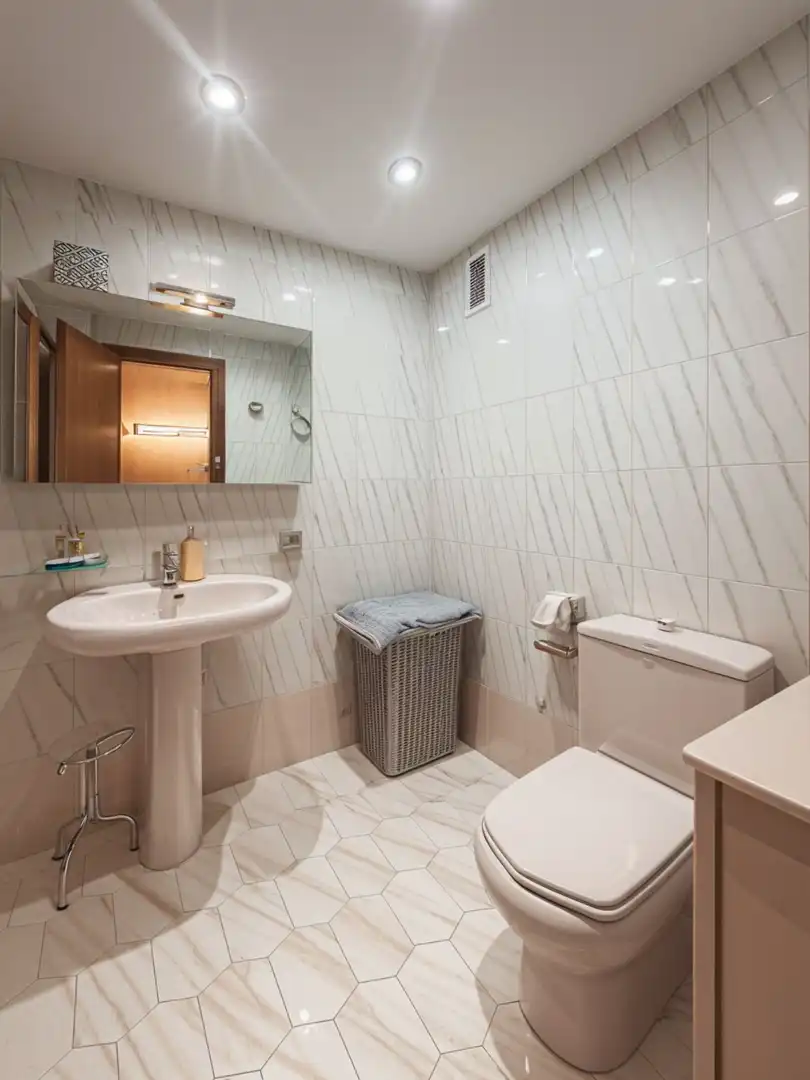 Bathroom of Flat for sale in Zaragoza  with Heating and Terrace