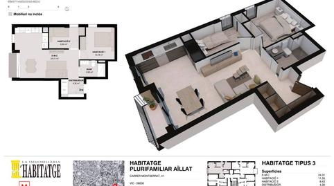 Foto 2 von Wohnung zum Verkauf in Calle Montserrat, Caputxins - Ambulatori, Vic