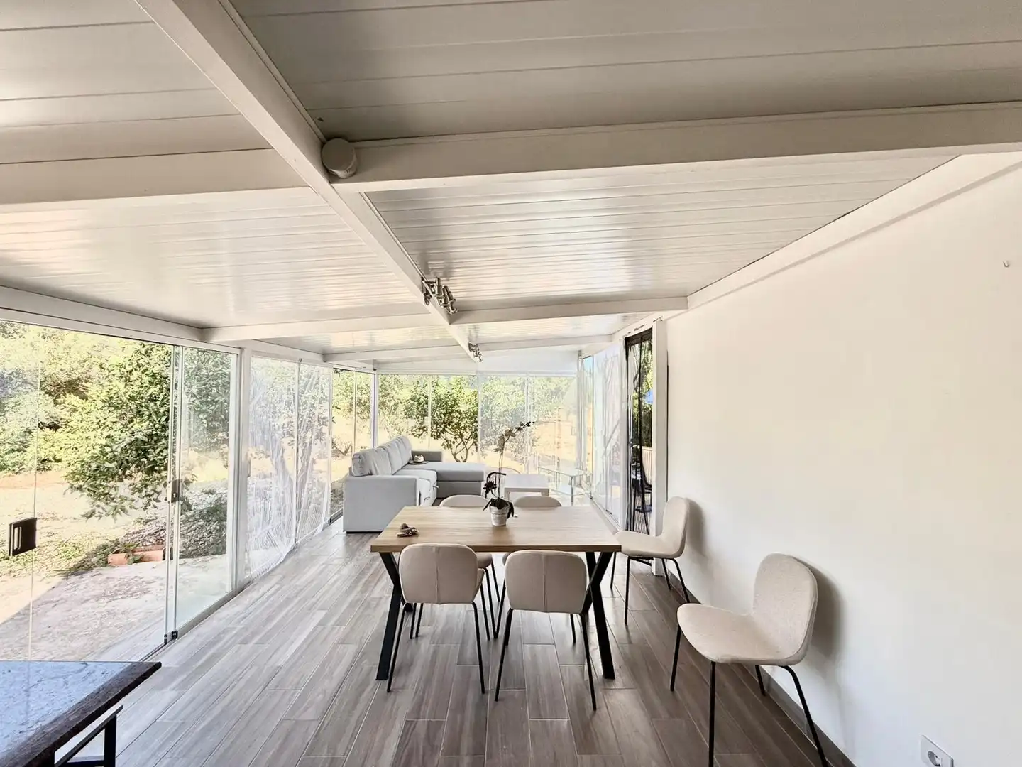 Dining room of Houses for rent in Jávea / Xàbia  with Air Conditioner, Heating and Private garden