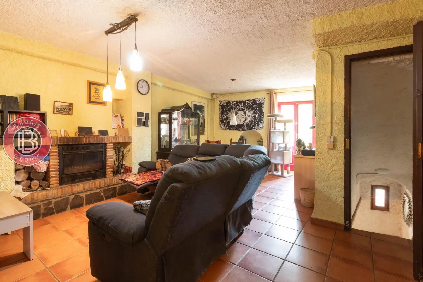 Sala de estar de Casa adosada en venta en Piera, Barcelona