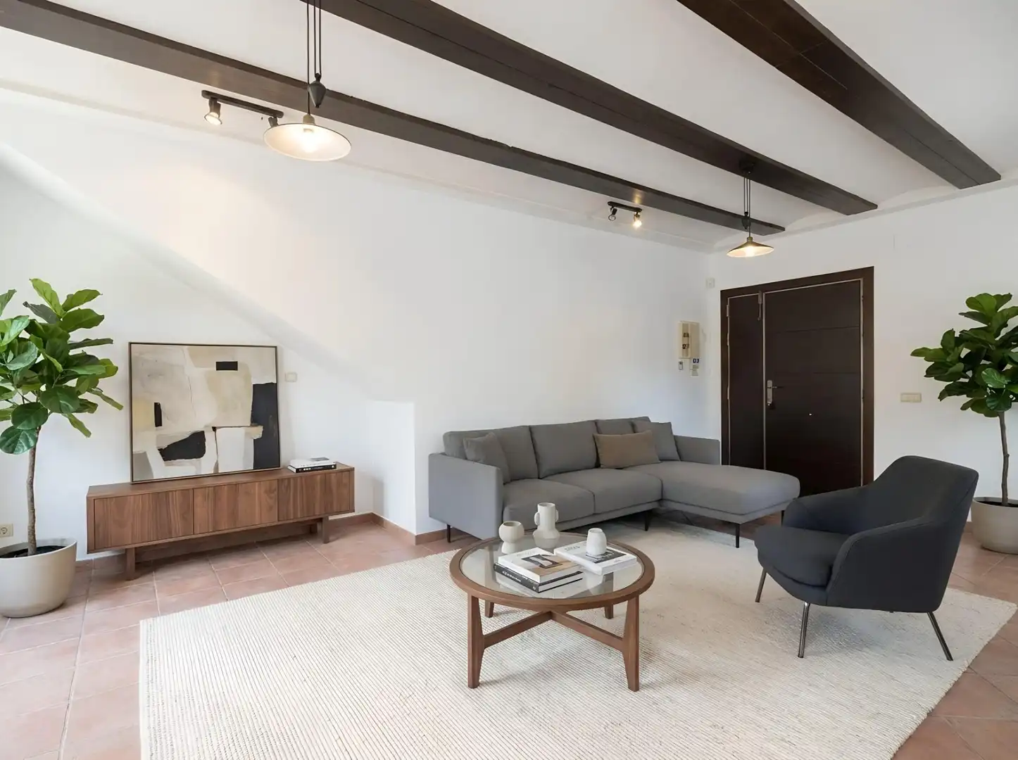 Living room of Houses for sale in Castelldefels  with Air Conditioner, Heating and Private garden