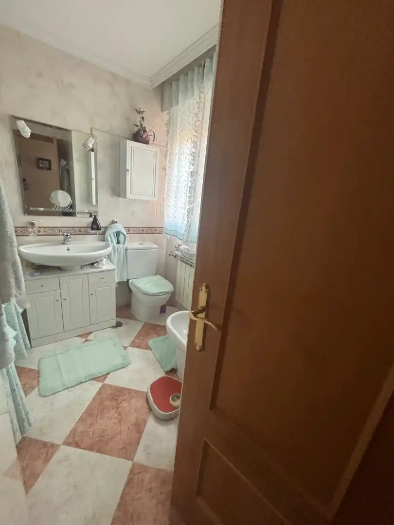 Baño de Casa o chalet en venta en Valladolid con Calefacción, Jardín privado y Parquet