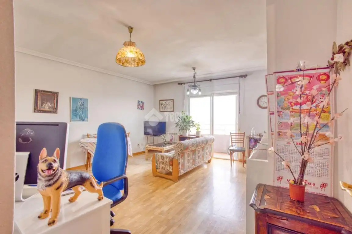 Living room of Flat for sale in Salamanca  with Heating and Balcony