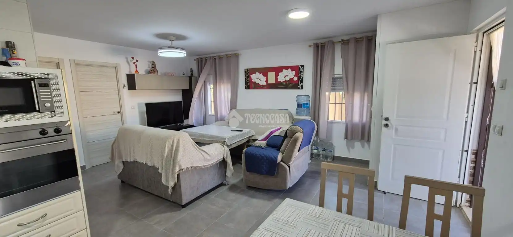 Sala de estar de Finca rústica en venta en Dos Hermanas con Aire acondicionado y Trastero