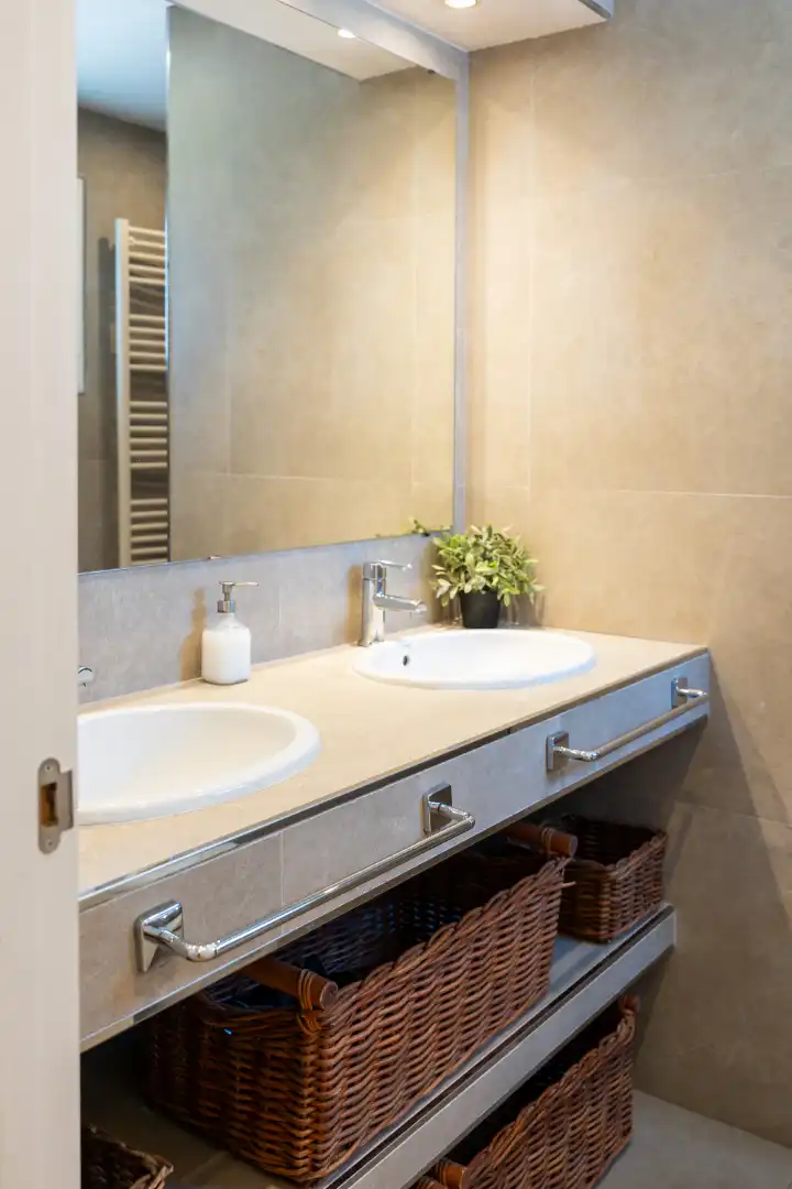 Bathroom of Flat for sale in Sevilla  with Air Conditioner, Heating and Parquet flooring