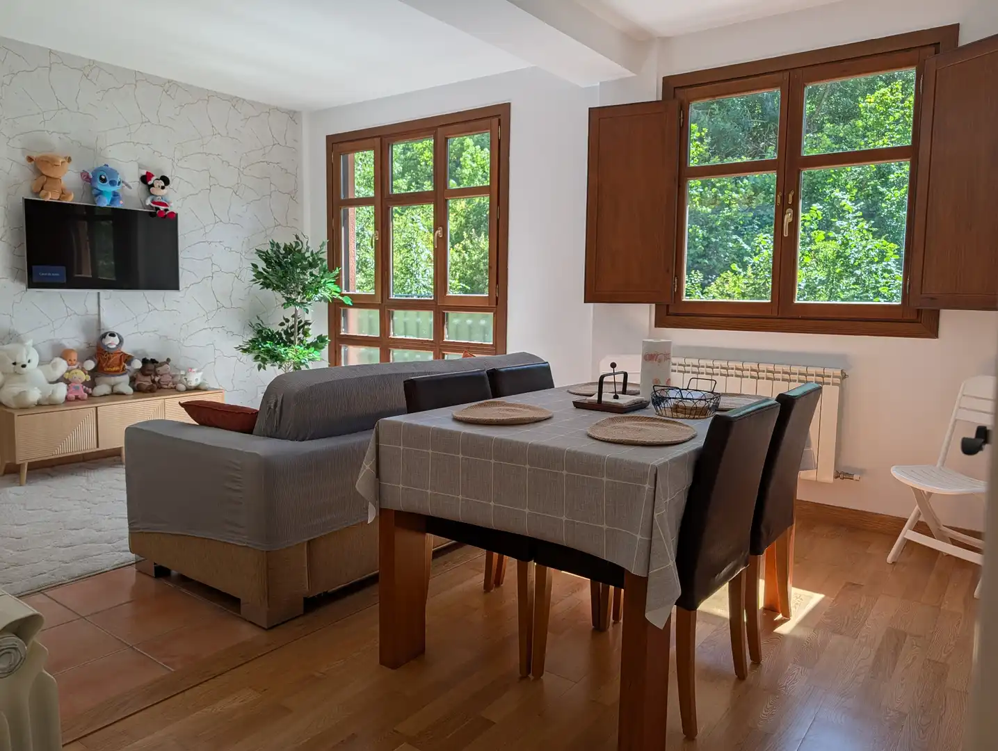 Esszimmer von Wohnungen zum Verkauf in Ezcaray mit Heizung, Möbliert und Balkon