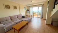 Sala d'estar de Àtic en venda en Dénia amb Aire condicionat, Terrassa i Piscina