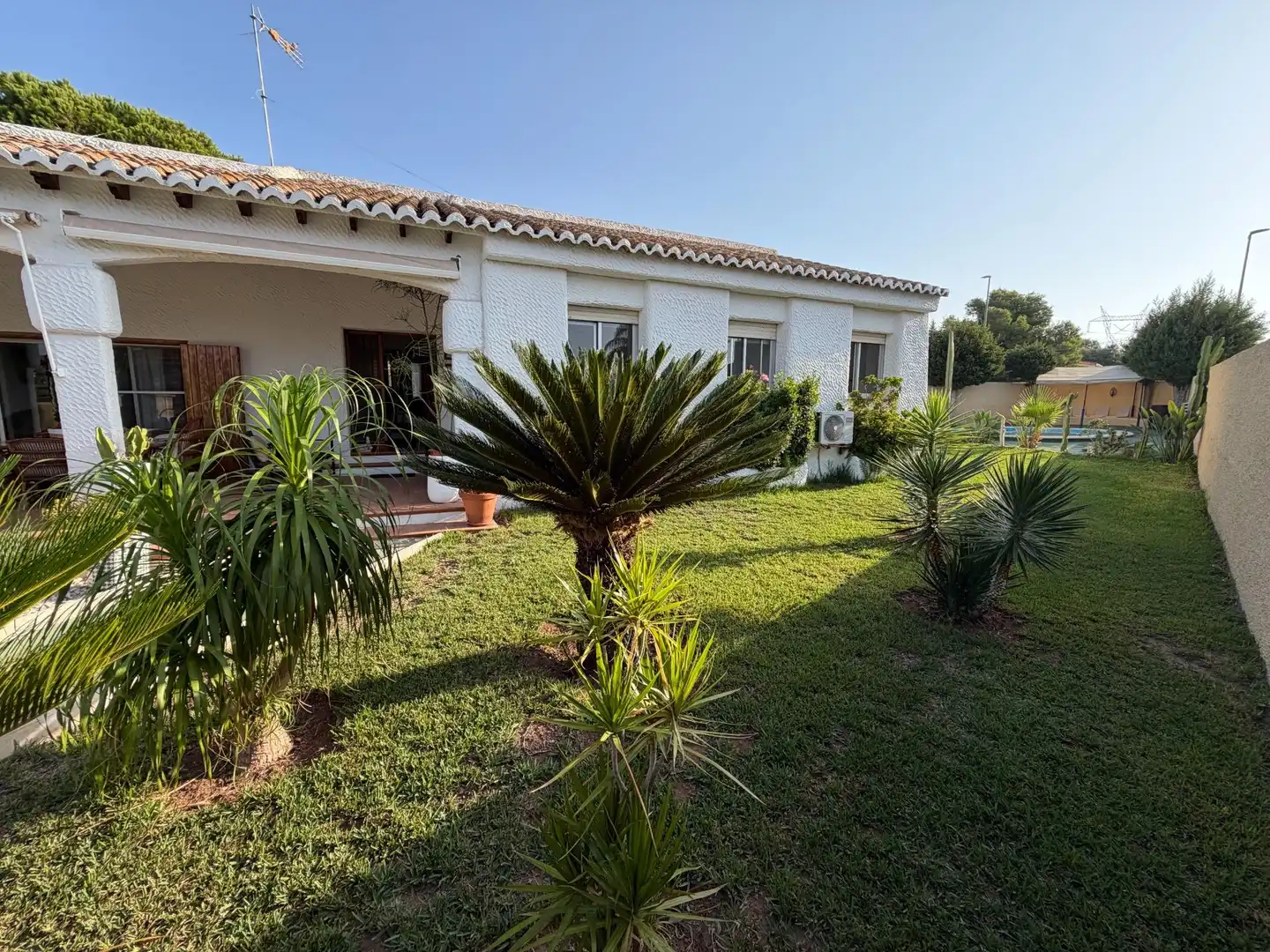 Jardín de Casa o chalet en venta en Náquera con Aire acondicionado, Jardín privado y Terraza