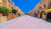 Exterior view of Single-family semi-detached for sale in Alicante / Alacant  with Heating, Private garden and Terrace