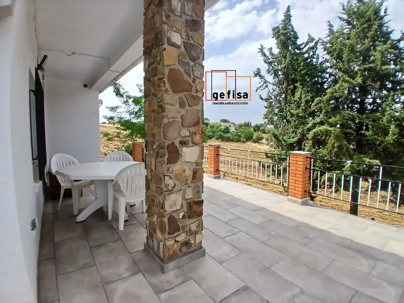 Terraza de Casa o chalet en venta en Santa Cruz de Mudela con Aire acondicionado, Calefacción y Terraza