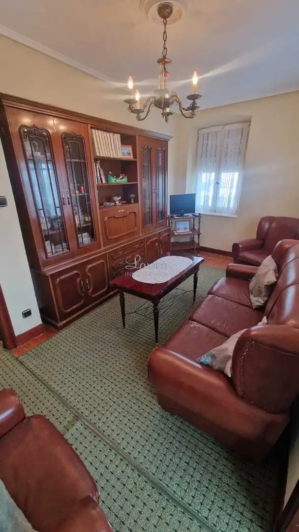 Sala de estar de Piso en venta en Zeberio con Trastero